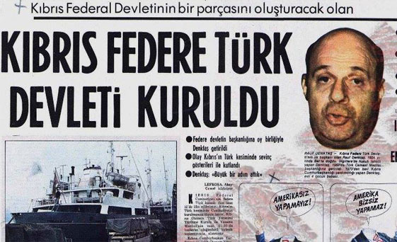 İlk devletleşme tecrübesi “Kıbrıs Türk Federe Devleti”