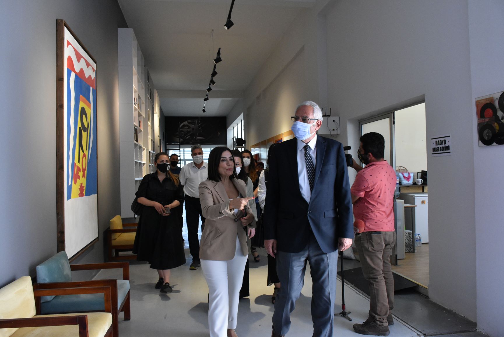 Güngördü BRT Yayıncılık Tarihi Müzesi’ni ziyaret etti