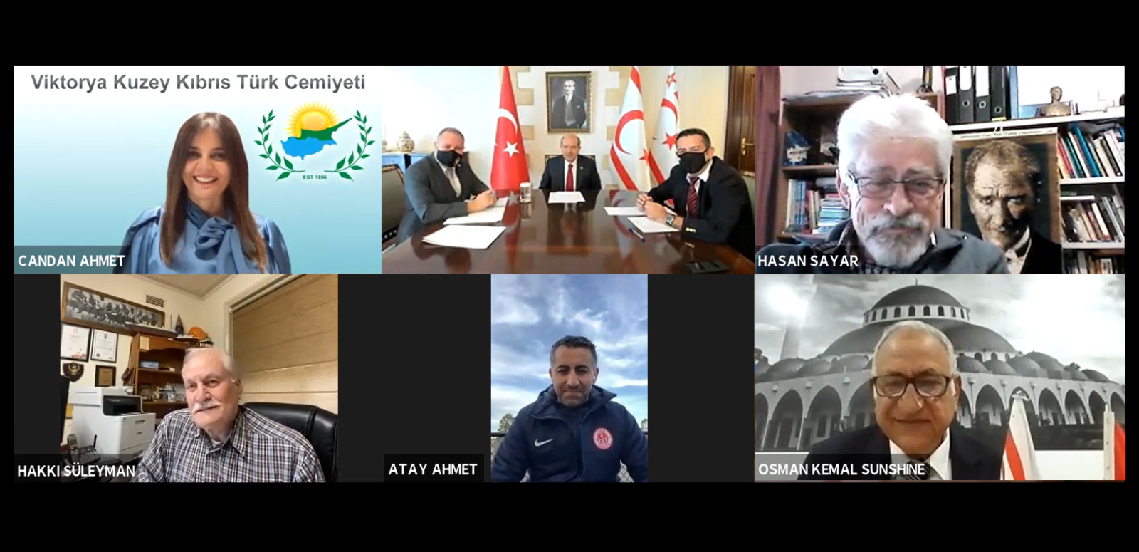 Tatar, Avustralya’da yaşayan Kıbrıslı Türk sivil toplum örgütleriyle görüştü