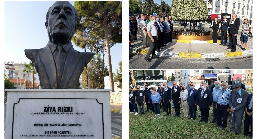 Ziya Rızkı ölümünün 27. yıl dönümünde, Girne’de iki ayrı törenle anıldı