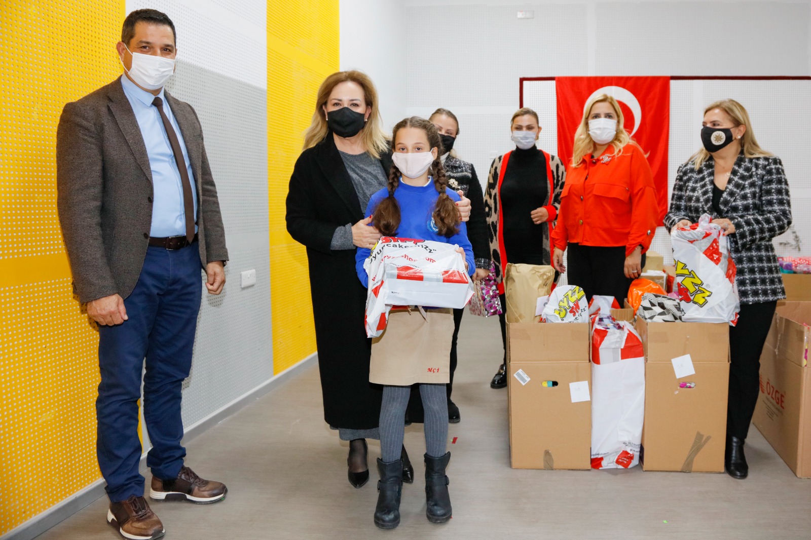 Sibel Tatar, Mustafa Çağatay İlkokulu’nu ziyaret etti