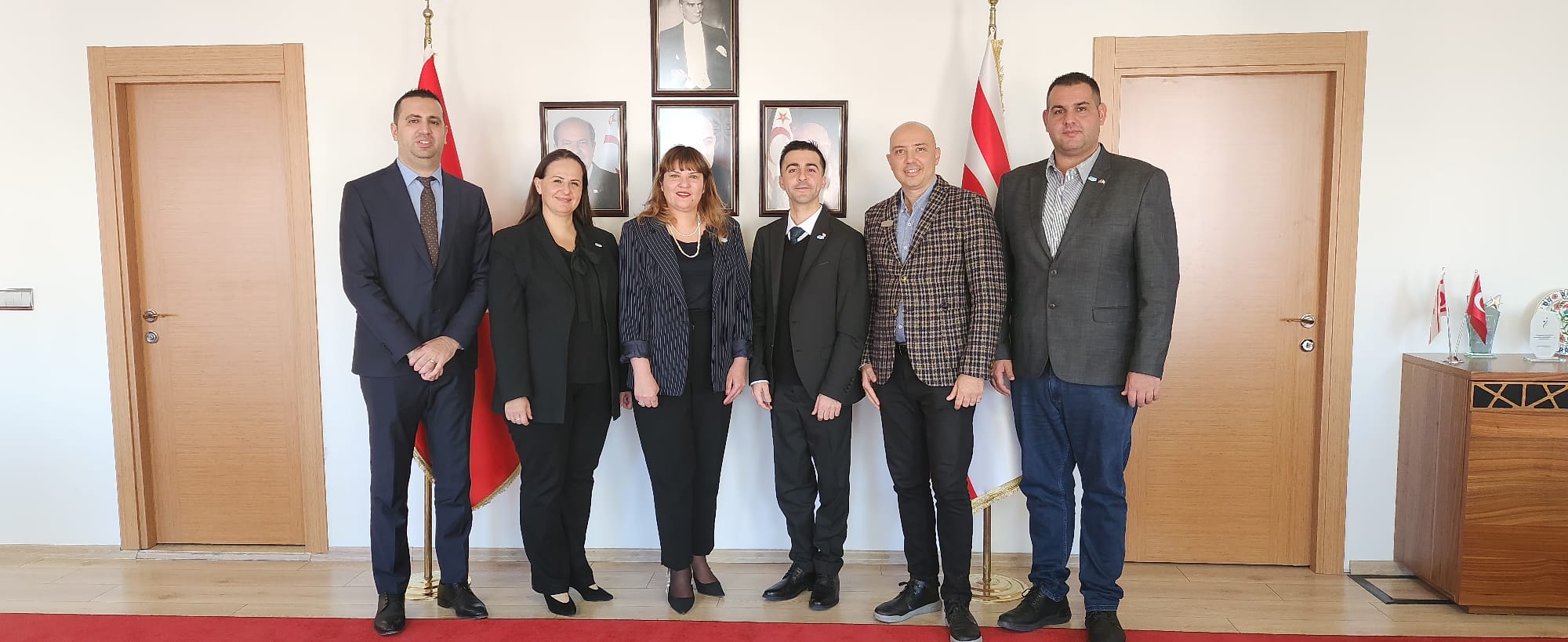 JCI heyeti KKTC İstanbul Başkonsolosluğu’nu ziyaret etti