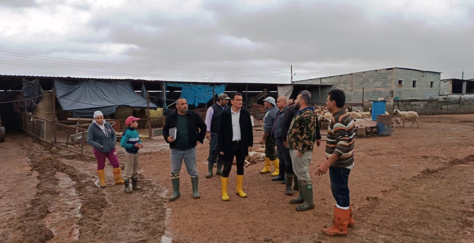 Bakan Oğuz, şiddetli yağışlardan etkilenen Mesarya bölgesinde incelemelerde bulundu