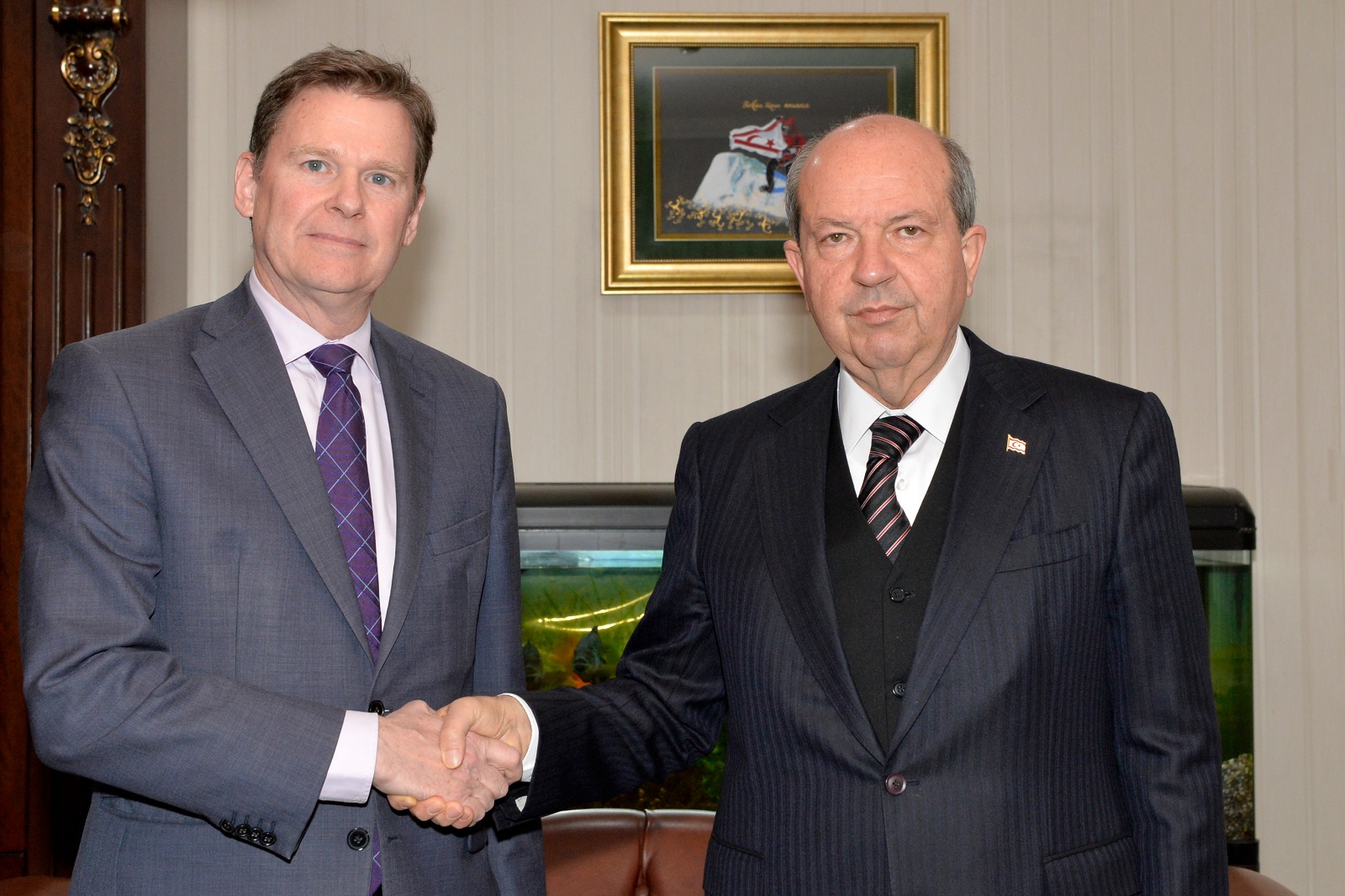 Cumhurbaşkanı Tatar, Cuma günü Colin Stewart’ı kabul edecek