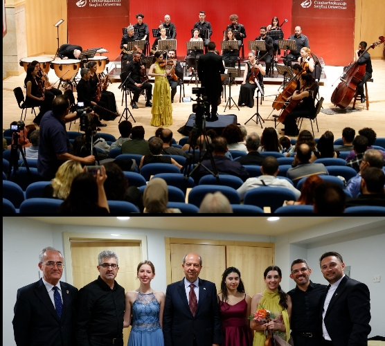 Cumhurbaşkanı Tatar, KKTC CSO’nun gerçekleştirdiği Gençlik Konseri’ni izledi