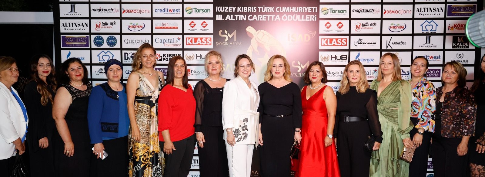 Kuzey Kıbrıs 3. Altın Caretta Yaşam ve Turizm Ödülleri sahiplerine verildi