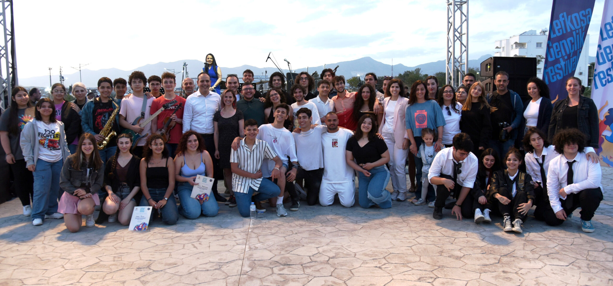 Lefkoşa Kızılbaş Parkı’nda Gençlik Festivali düzenlendi