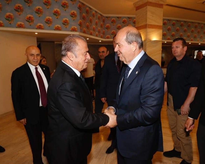 Cumhurbaşkanı Tatar, Fatih Terim’le görüştü