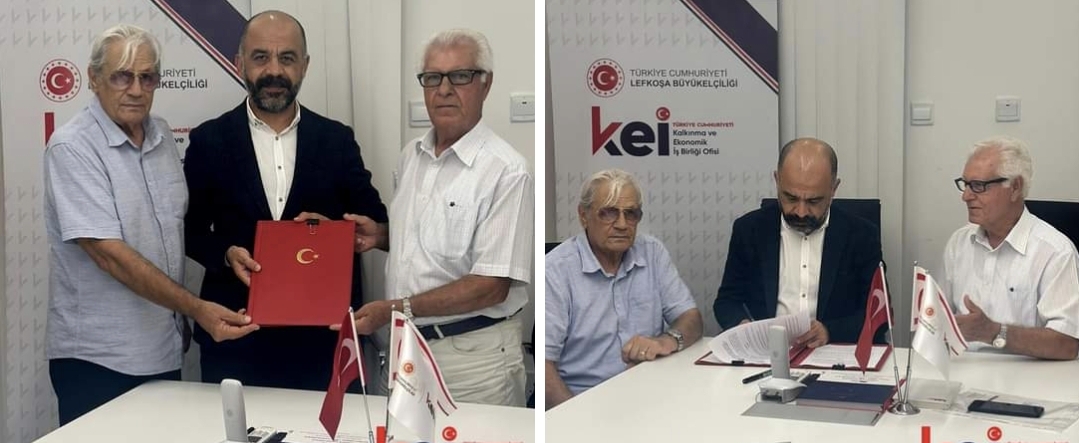 TC Lefkoşa Büyükelçiliği Kalkınma ve Ekonomik İşbirliği Ofisi, Kıbrıs TMT Mücahitler Derneği ile protokol imzaladı