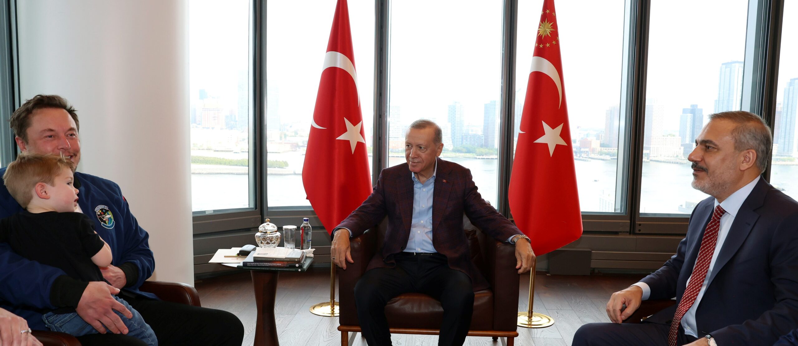 TC Cumhurbaşkanı Erdoğan, Tesla ve SpaceX’in kurucusu Elon Musk’ı kabul etti