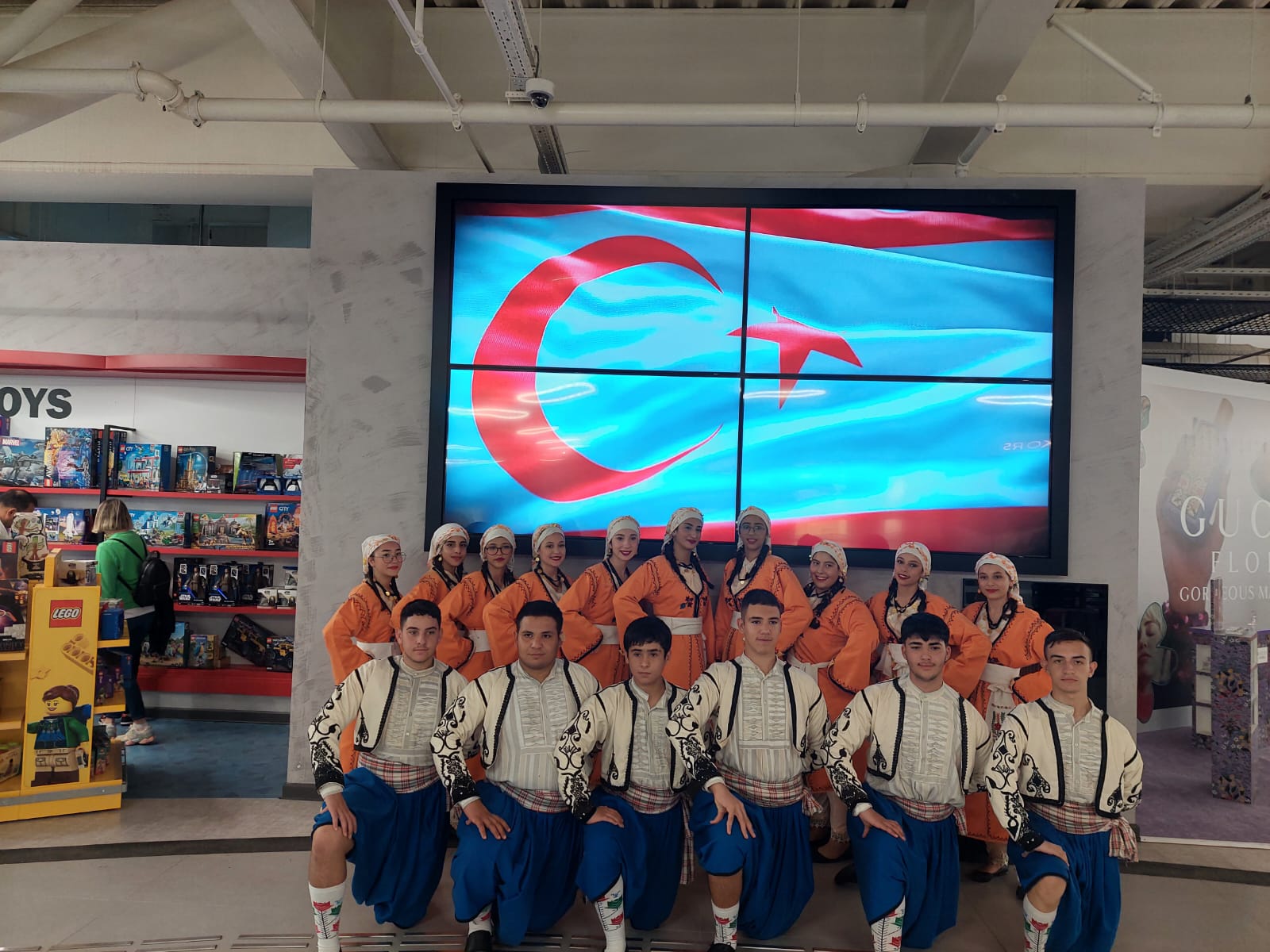KKTC’nin 40. yılı Ercan Havalimanı’nda da kutlandı