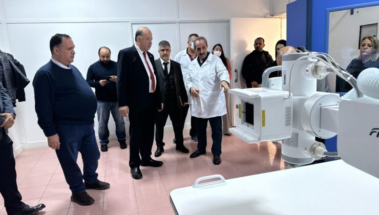 Nalbantoğlu Polikliniği’nde arızalı olan röntgen cihazı yenisiyle değiştiridi