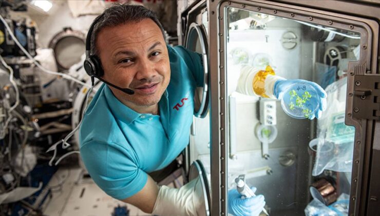 Astronot Gezeravcı: “Bitki deneyleri, dünyanın güzelliklerini anlamamıza yardımcı oluyor”