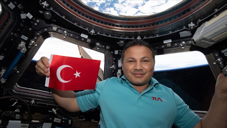 Astronot Gezeravcı’nın dünyaya dönüş yolculuğunun yarın  başlaması planlanıyor