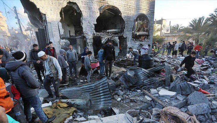 İsrail, Gazze Şeridi’ne saldırılarının 128’inci gününde de onlarca kişiyi öldürdü