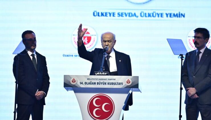 MHP Genel Başkanı Bahçeli, partisinin 14. Olağan Büyük Kurultayı’nda konuşma yaptı
