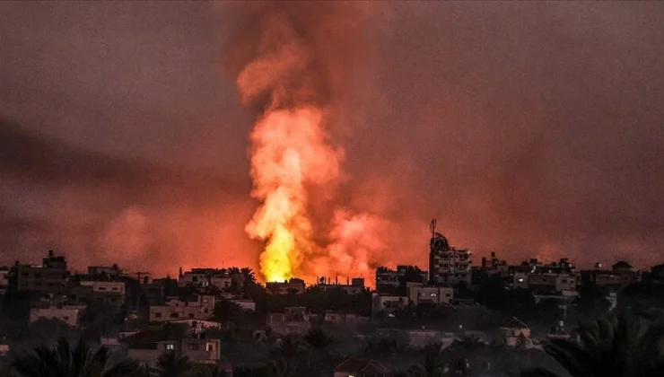 İsrail’in Gazze Şeridi’ne gece boyu düzenlediği saldırılarda en az 10 kişi öldü, 20 kişi yaralandı