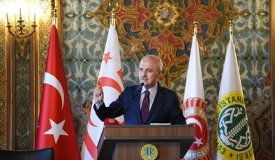 TBMM Başkanı Kurtulmuş: Türkiye’nin Doğu Akdeniz’de fiziki bir üs olan Kıbrıs’tan vazgeçmesi asla düşünülemez